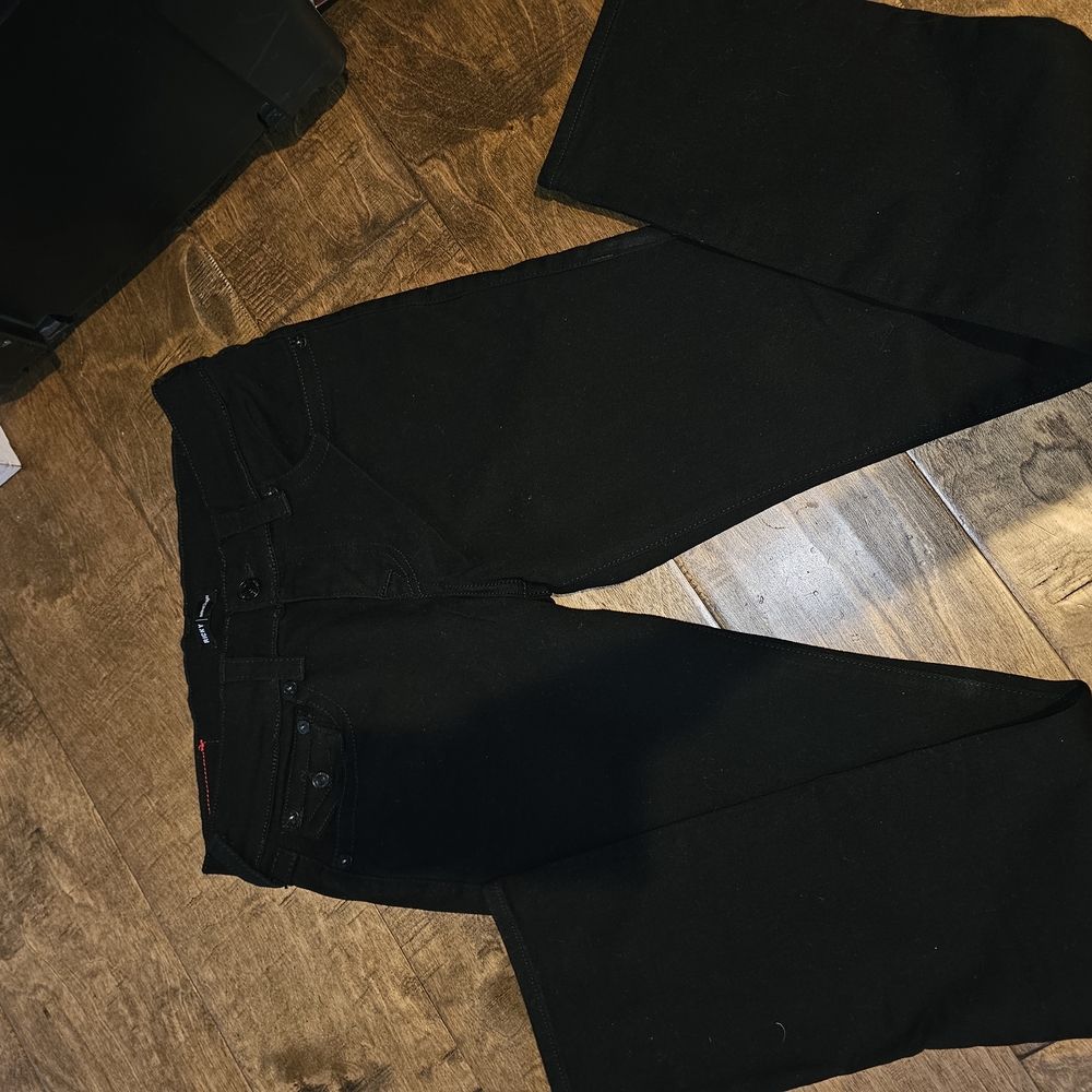 TRUE RELIGION Black Denim Jeans STYLE RICKY RELAXED JEANS SIZE 29